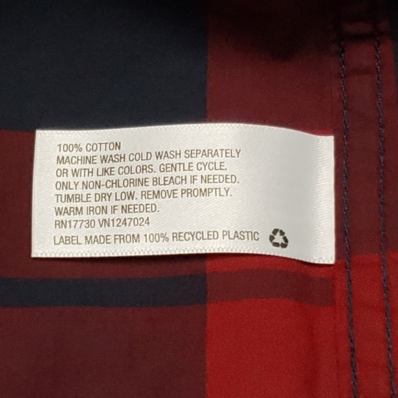 Mens Button Up Shirt Goodfellow & Co Standard Fit - Picture 2 of 6